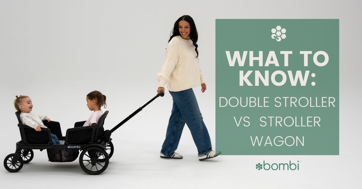 Double Stroller vs Wagon: What To Know Before Buying