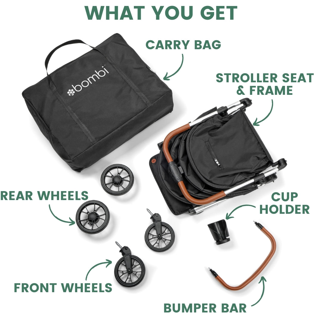 Bēbee V2 Lightweight Stroller