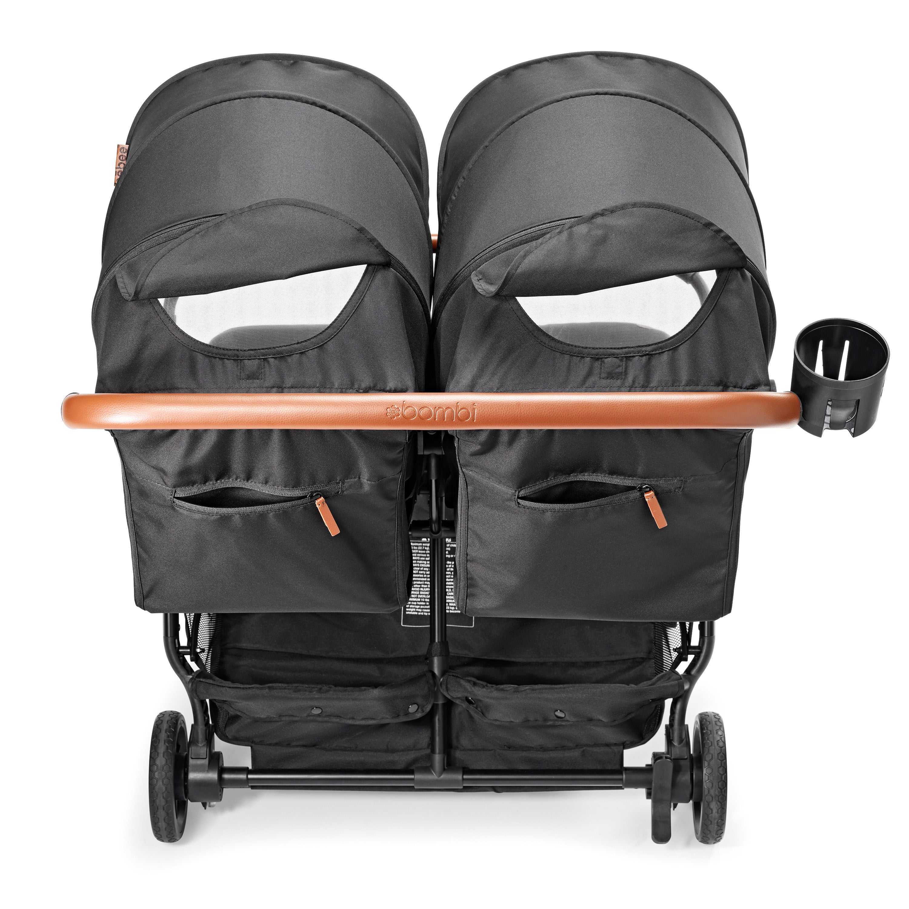 Bēbee Twin Lightweight Double Stroller V2