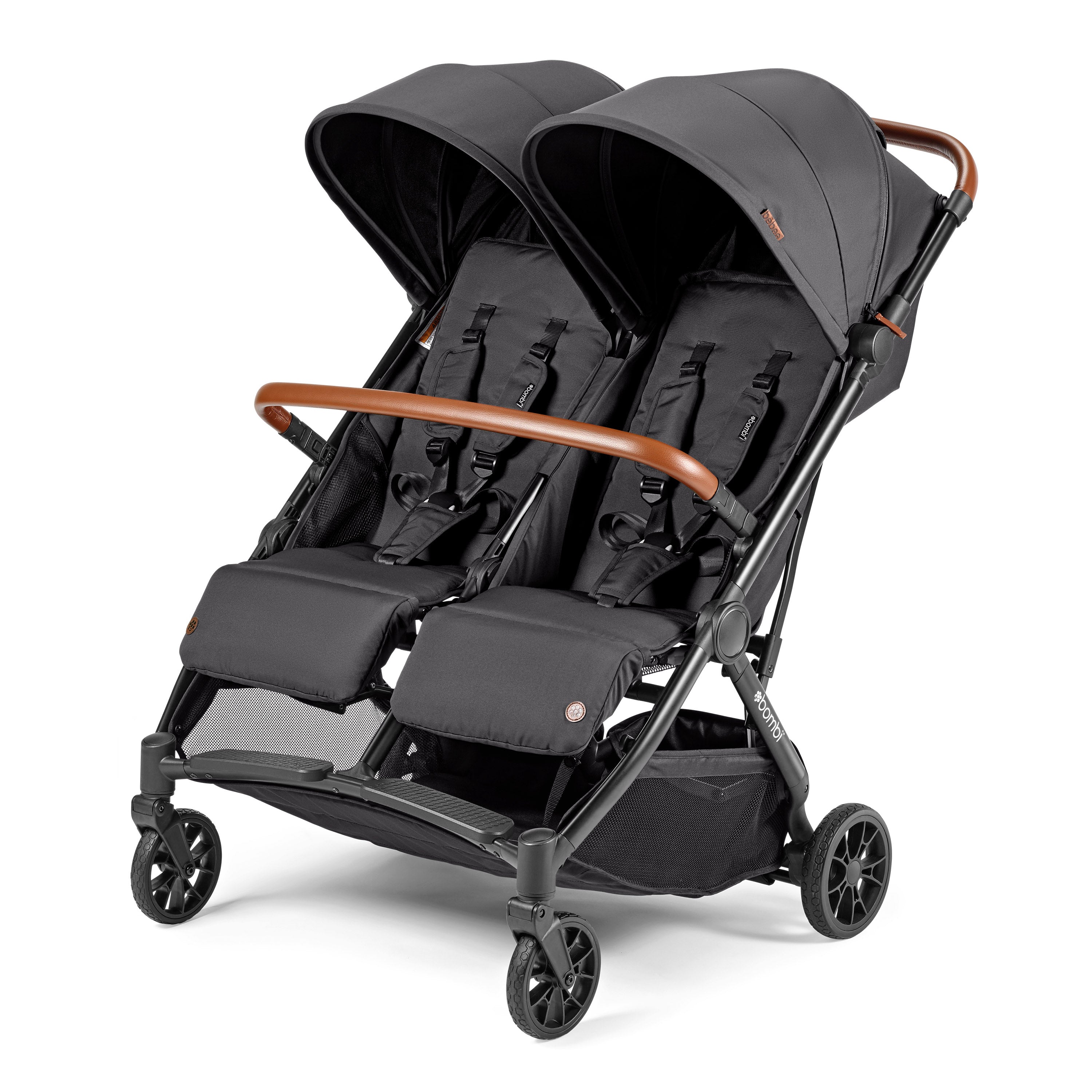 Bēbee Twin Lightweight Double Stroller V2