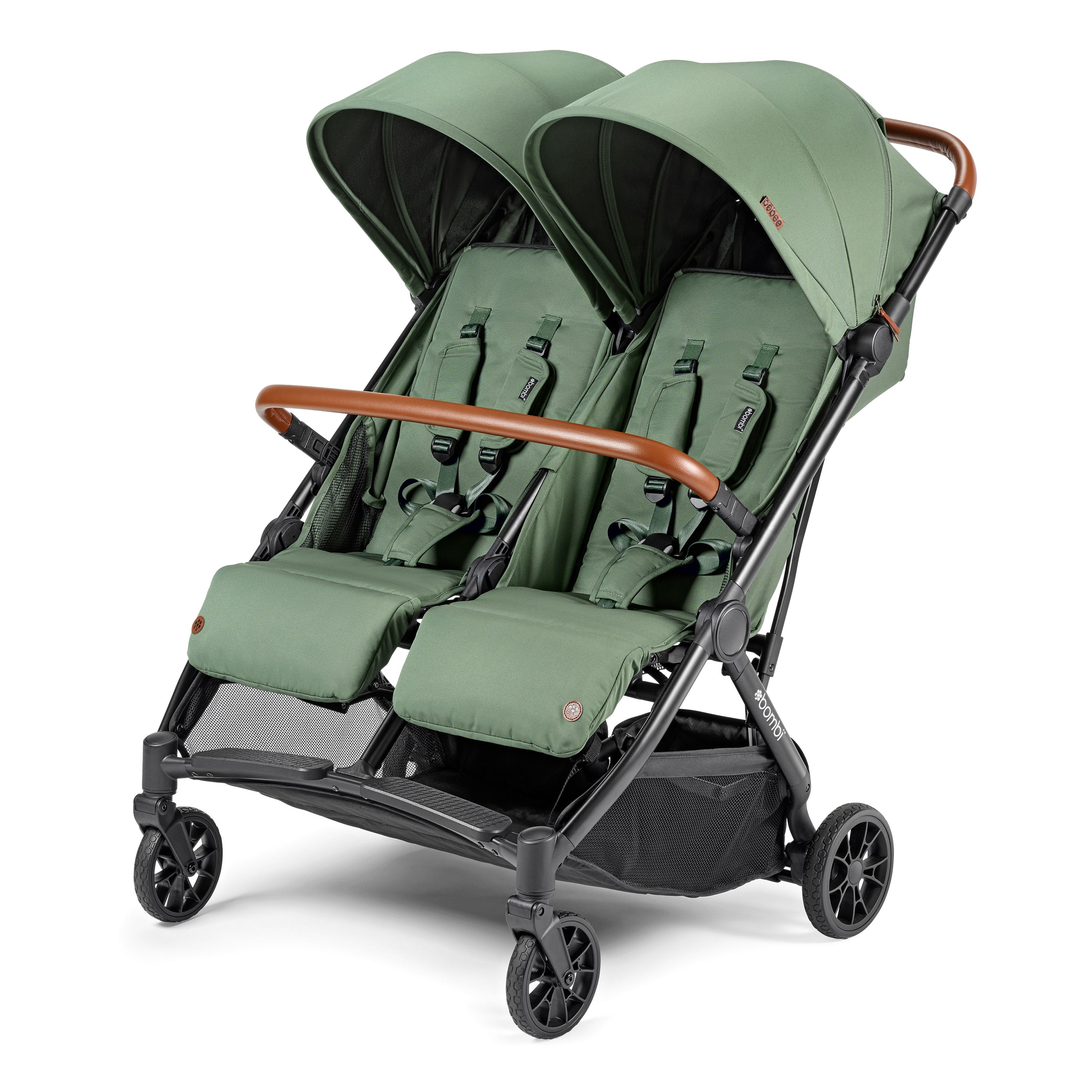 Bēbee Twin Lightweight Double Stroller V2