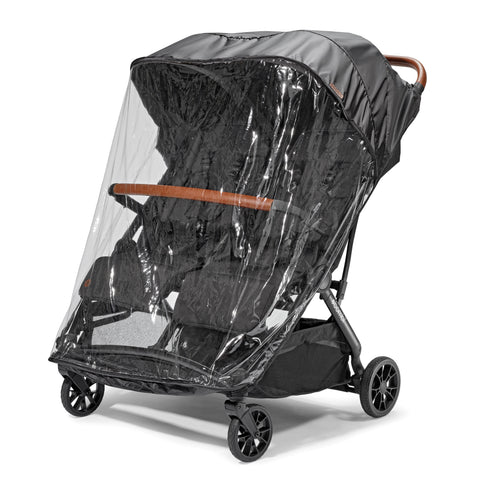 double stroller cover Twin Rain hot mom stroller Protect your little one Graco double stroller and Vinyl Coated Weave:Yellow