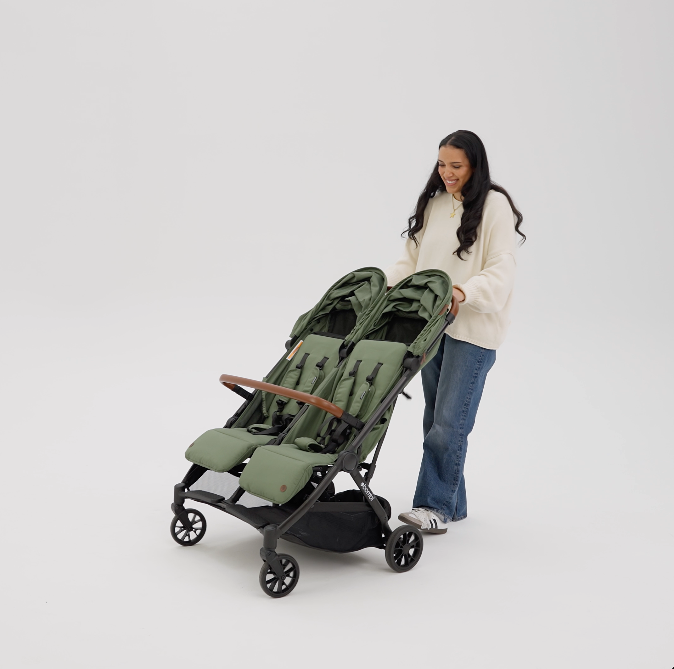 combi lightweight double stroller Bēbee Twin: Best Folding Double Stroller