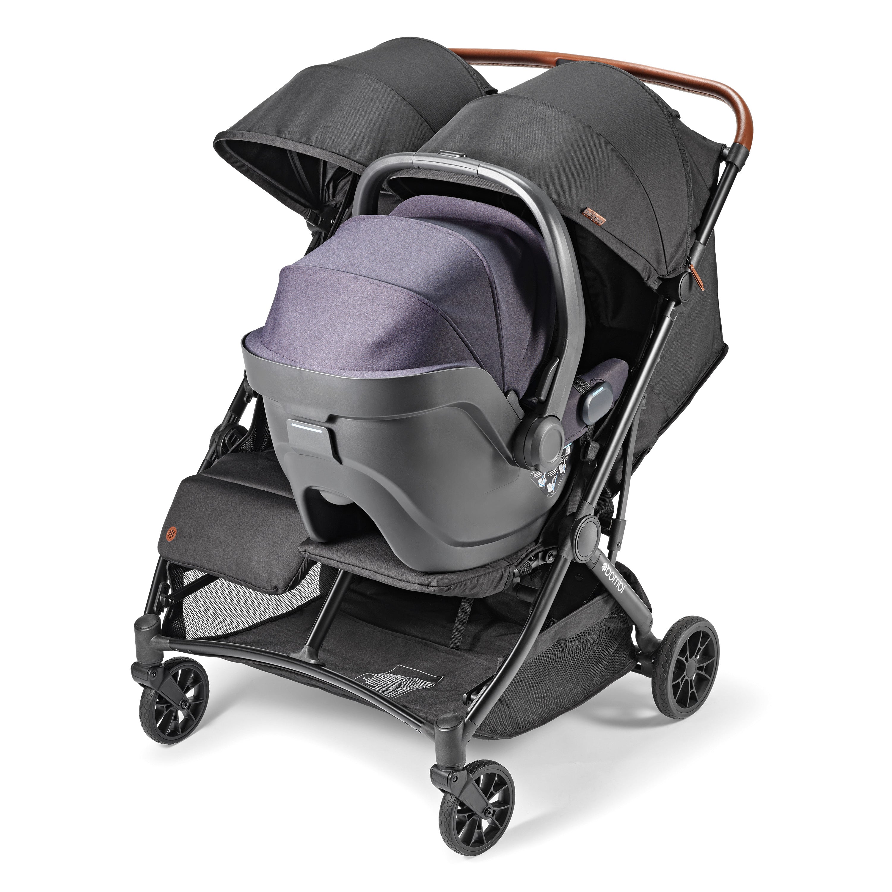 infant double stroller with car seat Car Seat Compatible Double Stroller