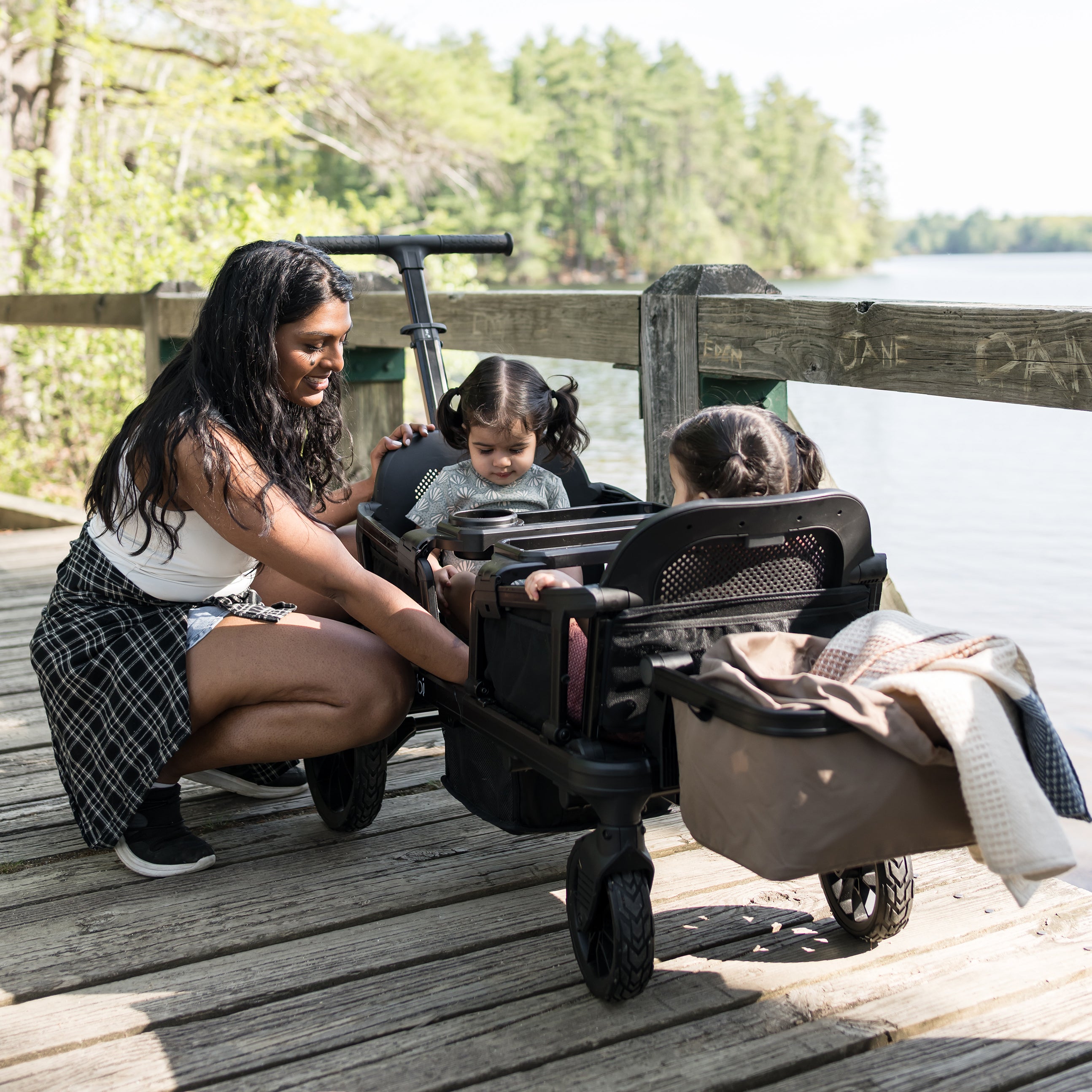 Folding Stroller Wagon | Bombi Gear
