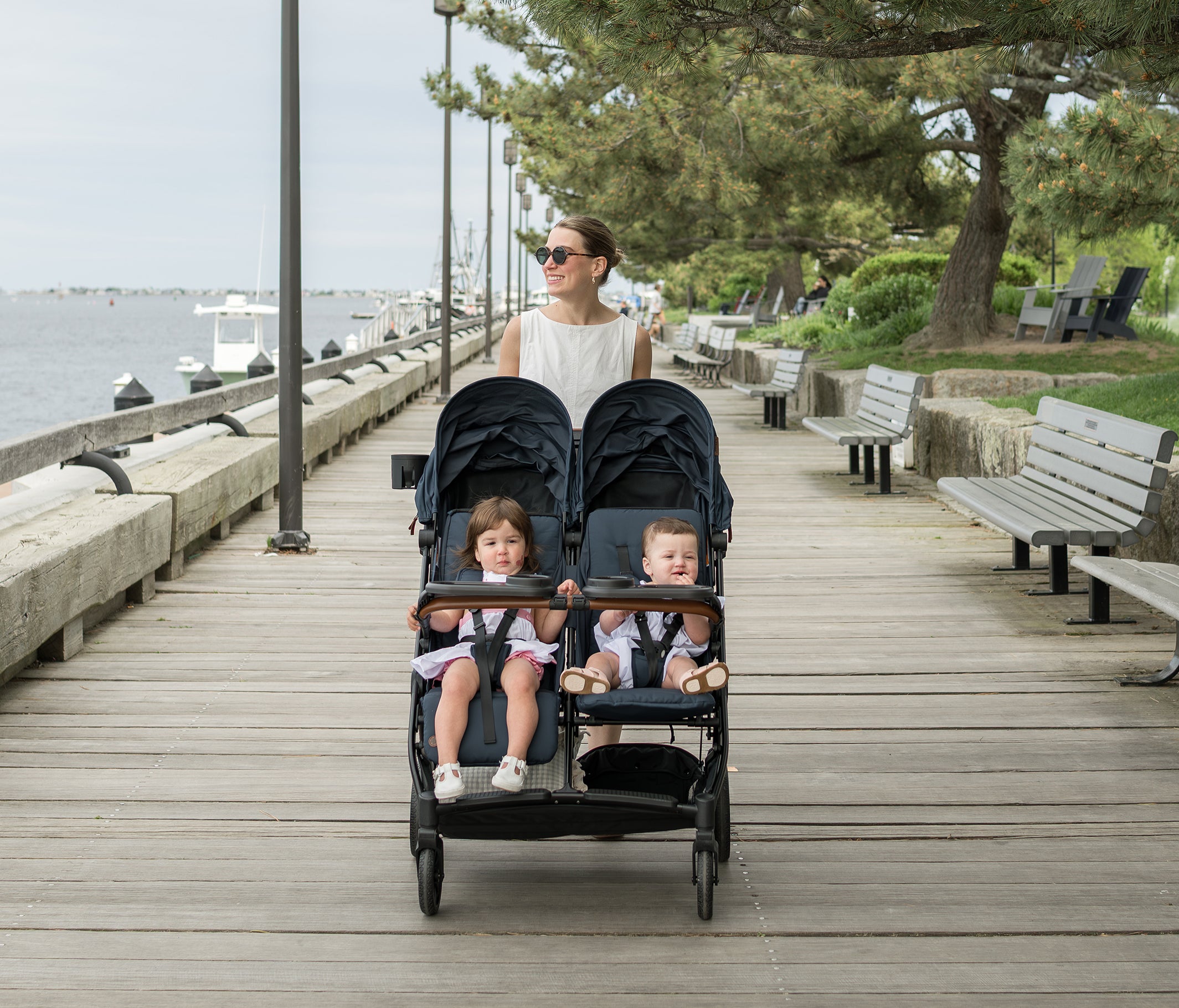 mama bebe double stroller Bēbee Twin: Best Folding Double Stroller