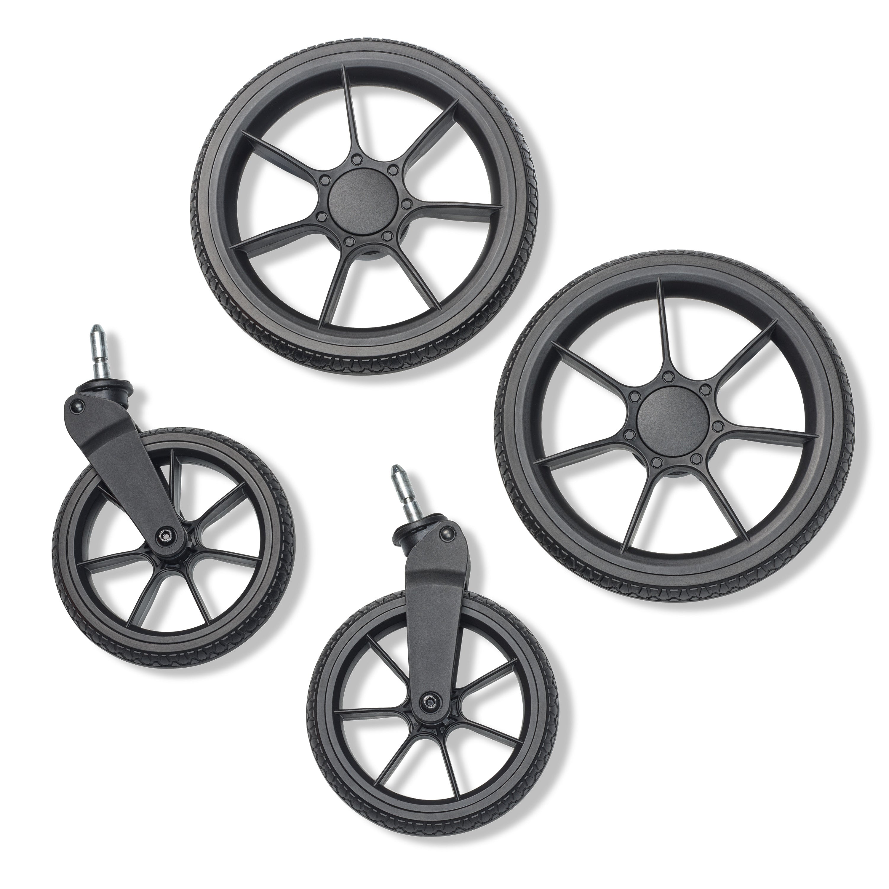city select double stroller wheel replacement Big Wheel Set Double (Bēbee Twin)